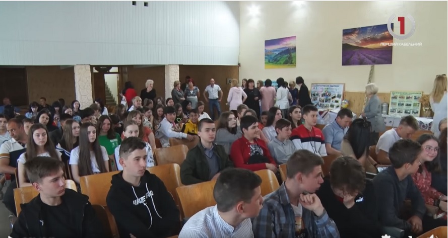 Репортаж Першого Кабельного телеканалу - День відкритих дверей для майбутніх вступників